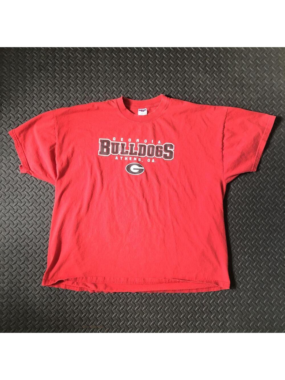 Georgia Bulldogs Heavyweight Cotton T-Shirt 3X